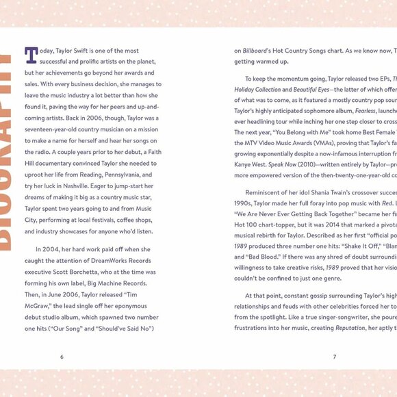 Taylor Swift nwt Updated & Expanded Version: An Unofficial Fan Journal - Picture 6 of 9